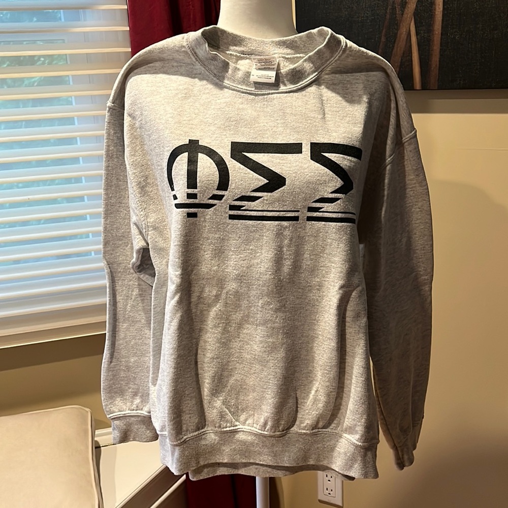 Phi Sig sweatshirt Sz Med Greek life sorority phi sigma sigma
